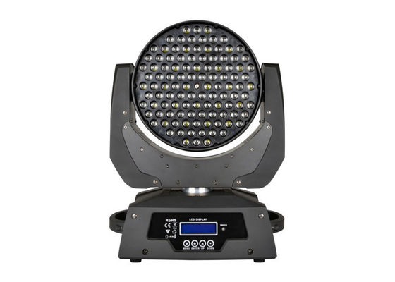 China RGBW Stage Wash Lighting Dimming LED Zoom Moving Heads Master / Slave DMX 512 supplier