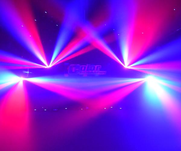 White Mini Led Beam Moving Heads Show / DJ / Disco Small Stage Lighting High Efficiency