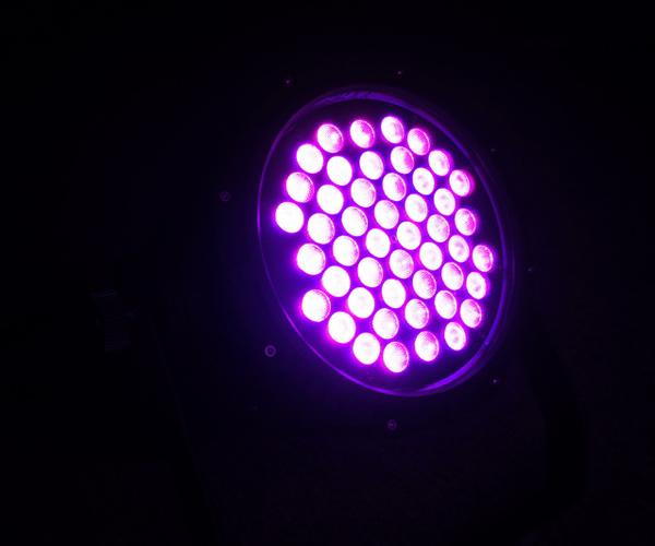 DMX 512 RGB DJ LED Par Can Lights IP33 Aluminium Housing for Stage Lighting