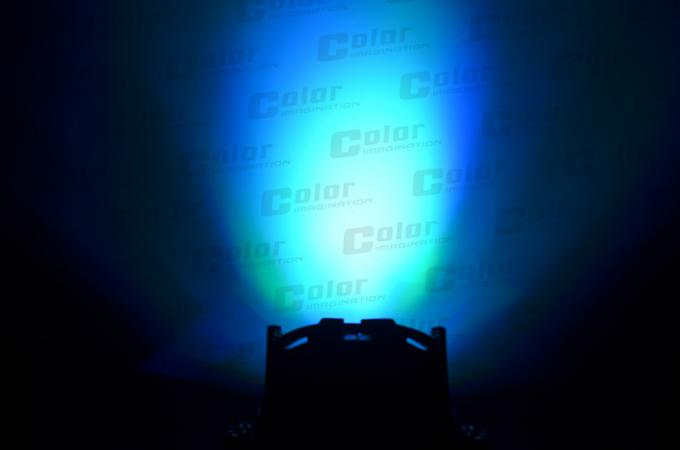 Color mixing 3Watt LED Par Can Lights for clubs low power consumption