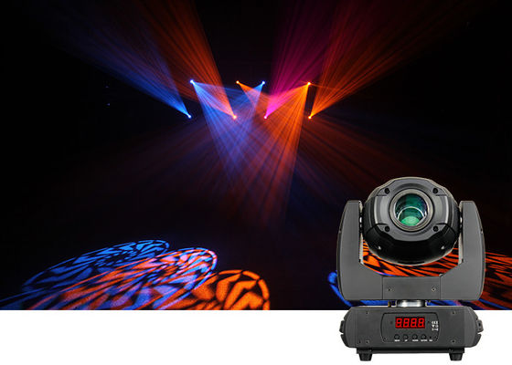 China Moving Heads Spot 50W 7500K Rotating Gobos Nightclub Stage Led Lights IP20 supplier