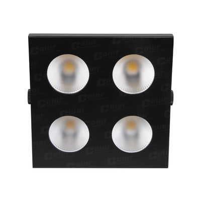 China NEW 4 Eyes Each Led 100W DMX Theatre Lighting 50000 Hours Life Span 100° Field Angle supplier