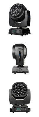 China IP20 DMX-512 Zoom Moving Head Stage Lights For Wedding / Clubs / DJ Show supplier