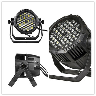 China 50 - 60Hz 54*3W 3-pin XLR LED Par Can Lights with aluminum heat sink supplier