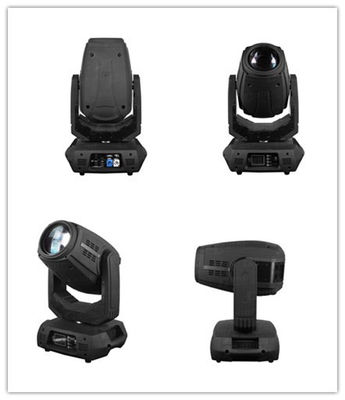 China Linear motorized Zoom moving head LED DJ Light with fan 16 / 18 DMX channels supplier