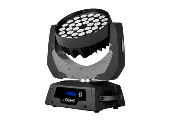 China DMX LED Wash Moving Head Concert Stage Rainbow LED Light Sound Activated With Wireless supplier