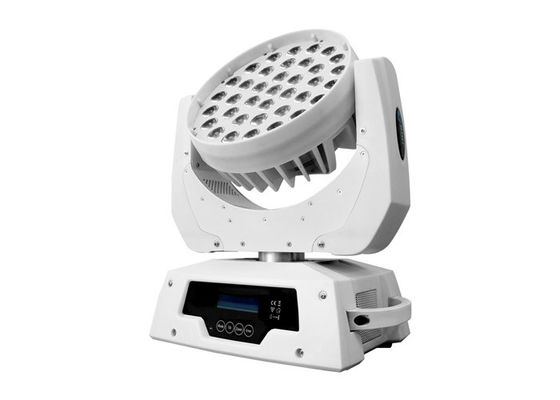 China RGBW Led Wash Moving Head Beam Lights For Night Club / Party / Disco Stage Lighting supplier
