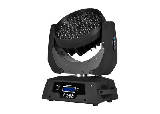China High Power RGBW Zoom LED Moving Head Wash Beam Professional LED Stage Lighting supplier