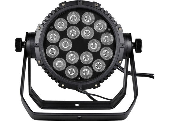 China Waterproof 18 * 15W 5-in-1 LED Par Can Lights Small Professional Stage Lighting supplier
