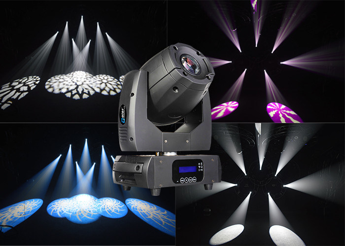 Rotating Go Lights Disco Lighting LED Moving Head Spot 150W with 1 Rotating Gobos 1 Static ...