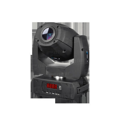 High Efficiency 50 Watt Mini Moving Head Spot With Red Background LED Display supplier