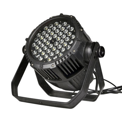 Outdoor Waterproof LED Par Can Lights 54pcs 3W 3-In-1 LEDs For Large Concerts supplier