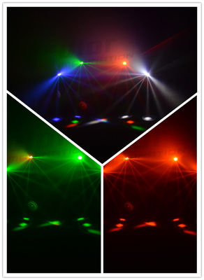 Color Disco Lighting LED Wash Moving Head RGBW 9pcs 10W 15 / 21 / 49 Channel supplier