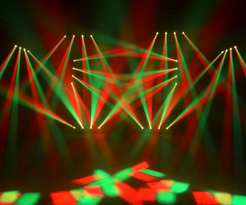 Colorful Beam Effect Mini Pocket Spotbar Moving Head Stage Lights For Mobile DJ / Party supplier