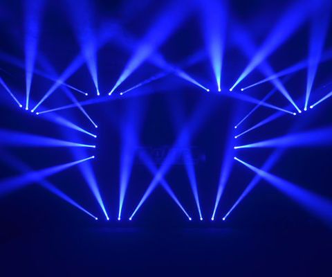 Colorful Beam Effect Mini Pocket Spotbar Moving Head Stage Lights For Mobile DJ / Party supplier