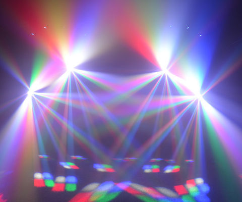 120 Watt Coloray RGBW Cree Led Beam Moving Head Stage Lights DMX512 Disco Lighting supplier