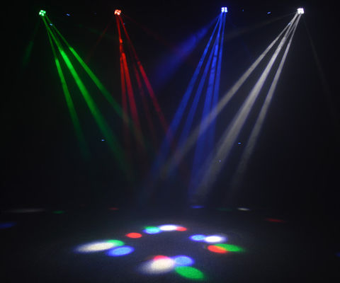 Night Club LED Beam Moving Head Color Changing Indoor Stage Light 4pcs * 25W supplier