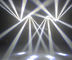 White 5pcs * 8W Moving Head Beam Light White LED Infinite Pan Movement Stage Lighting supplier