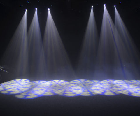 Color Wheel 50W Led Moving Head Spot Lighing Dj / Wedding Decoration Bulb Rotating Gobo supplier