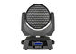 RGBW Stage Wash Lighting Dimming LED Zoom Moving Heads Master / Slave DMX 512 supplier