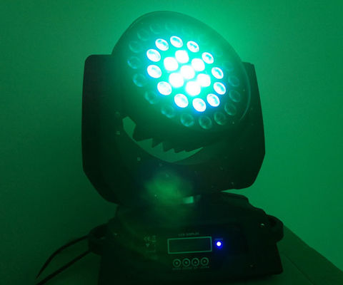 RGBW Led Wash Moving Head Beam Lights For Night Club / Party / Disco Stage Lighting supplier
