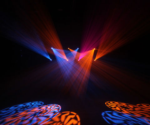 Wireless Control Mini 50W Disco Nightclub LED Moving Head Spot Gobo Lighting Effects supplier