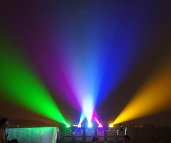 5R DMX 512 Sharpy Spot Moving Head LED Rainbow Effect Light For Dance Hall , Stage Show
