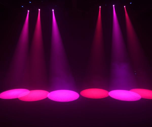 110V / 220V AC 50W LED Moving Head Spot  Portable Stage Light 50000 H Long Lifespan