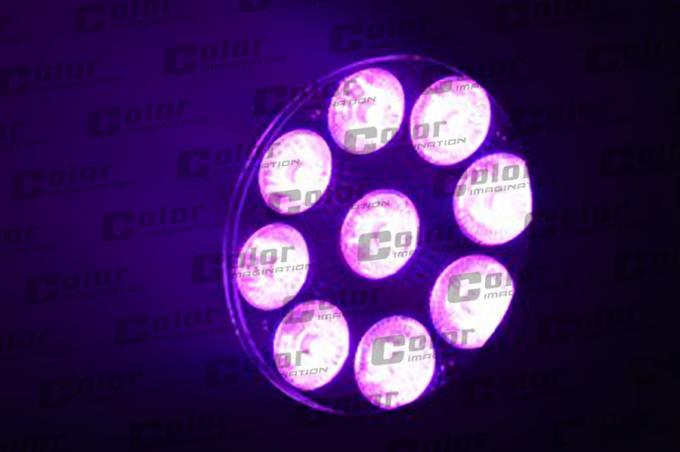 15W 5-in-1 LEDs RGBAW DMX512 LED Par Can Lights for small concerts / TV studio