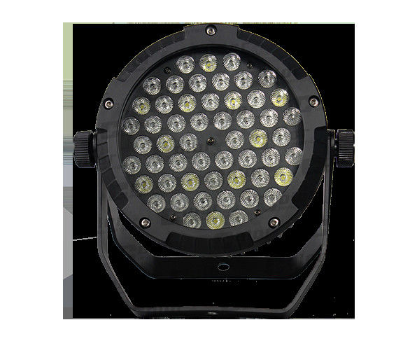 Indoor excellent color mixing 18W 6-IN-1 RGBWAUV LED Par Can Lights 10 DMX Channels